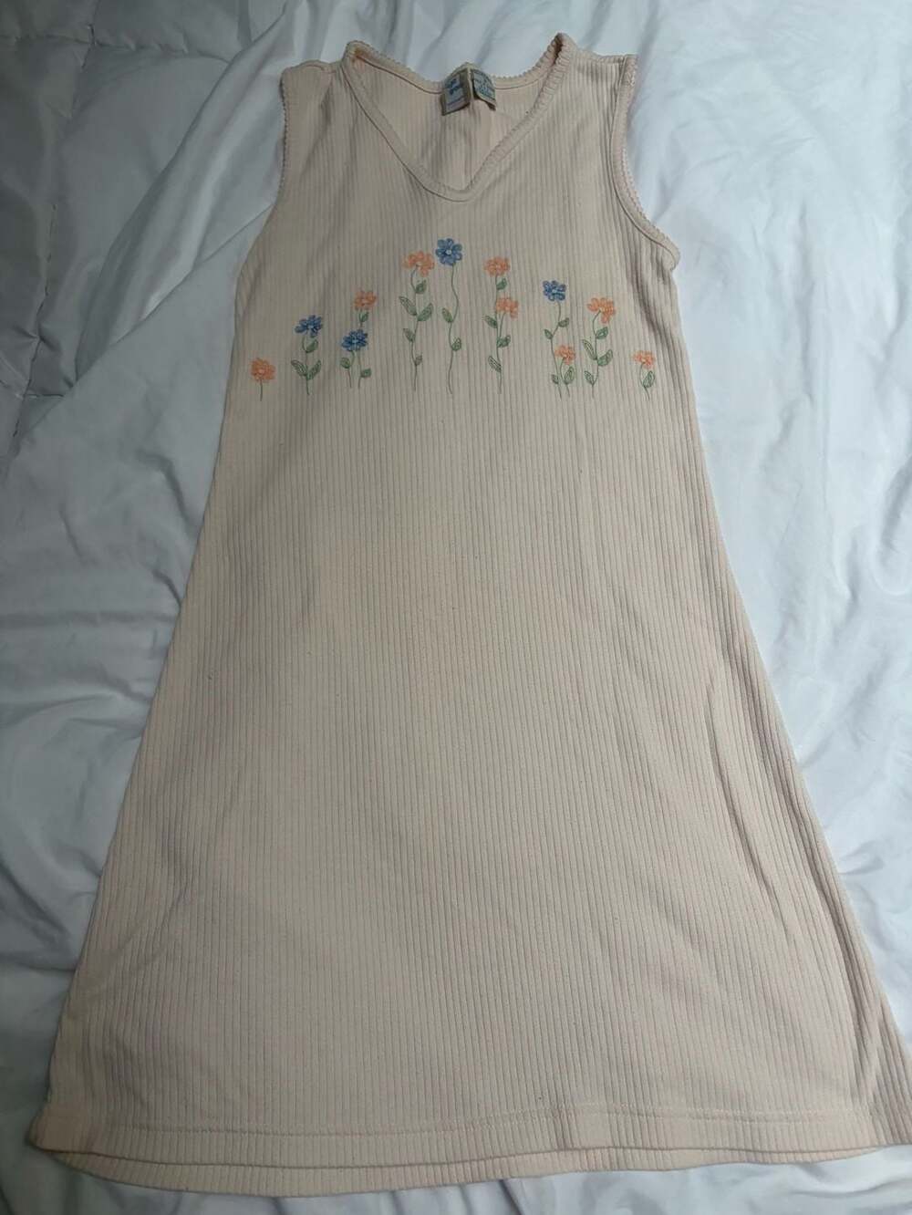 Age Group Intimates Nightgown Size S Pink Floral Embroidered